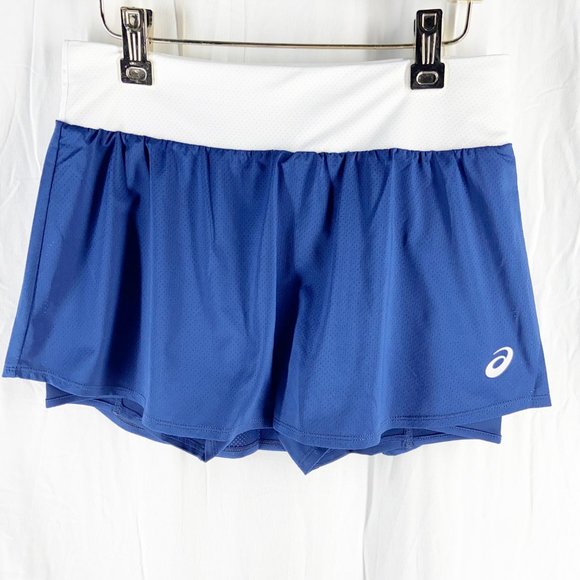 Asics Womens Navy Blue Tennis Skort Size M